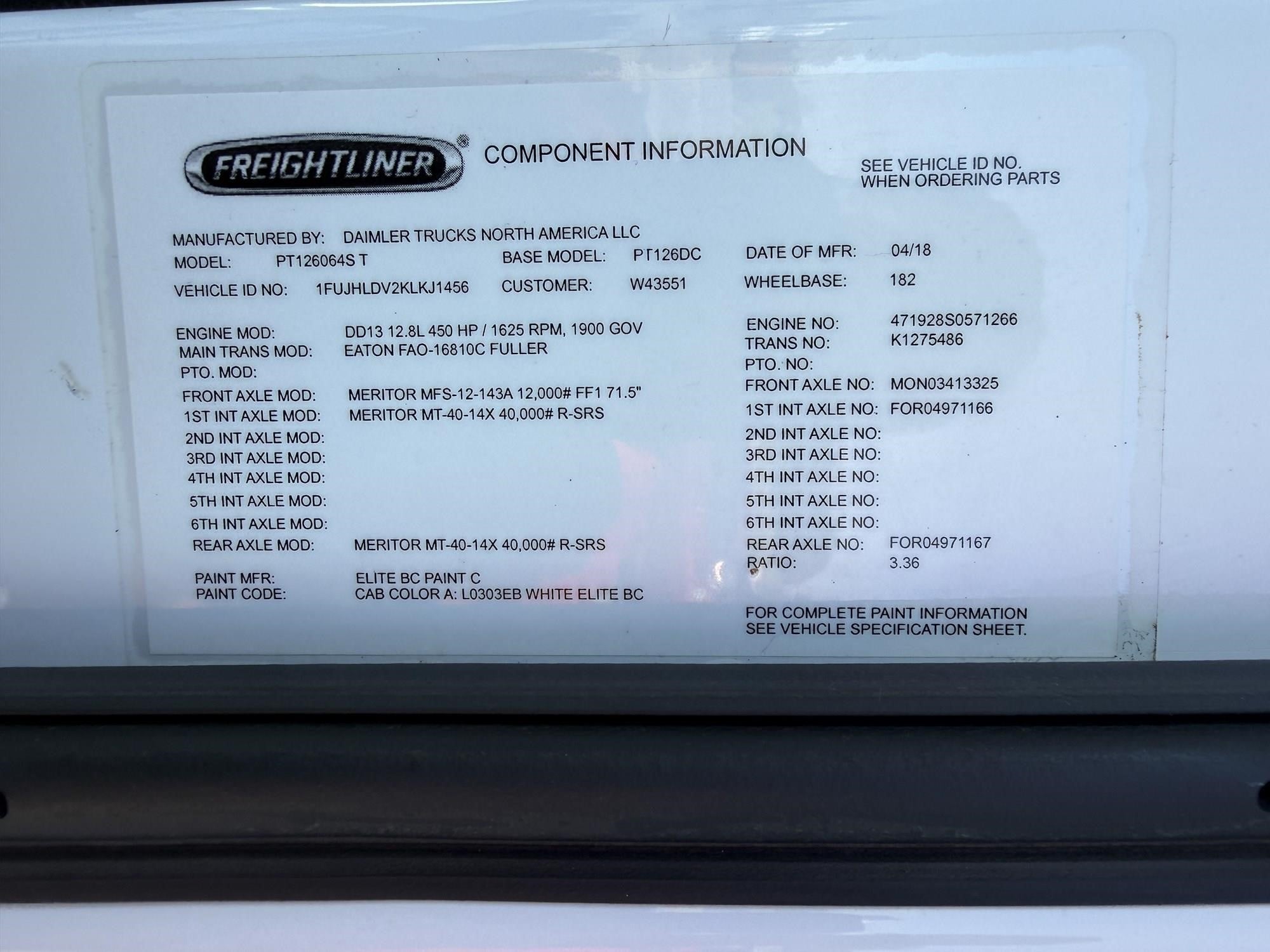 2019 Freightliner Cascadia — photo 5