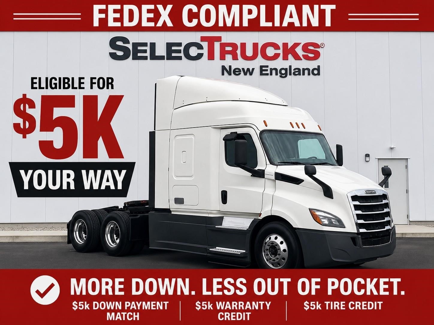 2022 Freightliner Cascadia in New England, MA