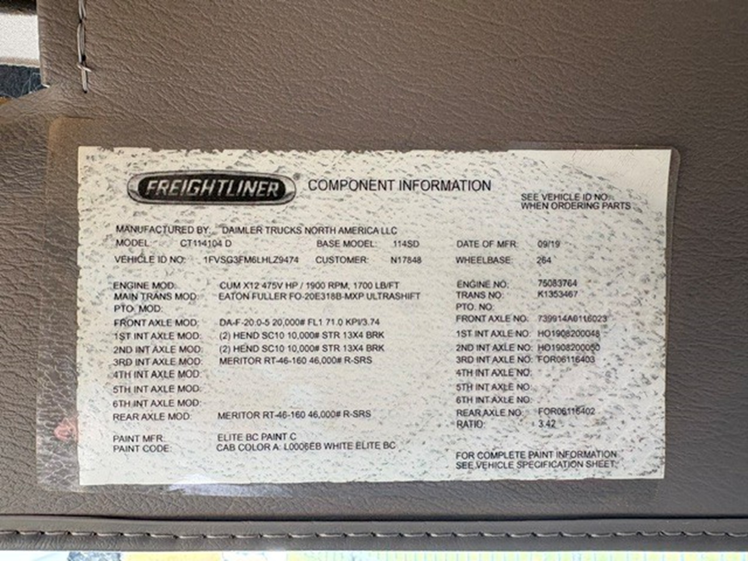 2020 Freightliner — photo 7